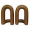 9.5" Brown Faux Wood Grain Bookends by Ashland®